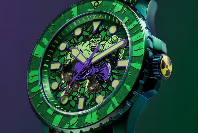  The Incredible Hulk Uhr, Zifferblatt