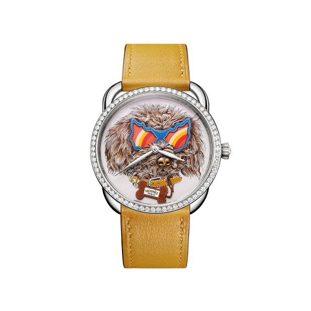 Hermès Arceau Jour De Casting, Hund "Amy"