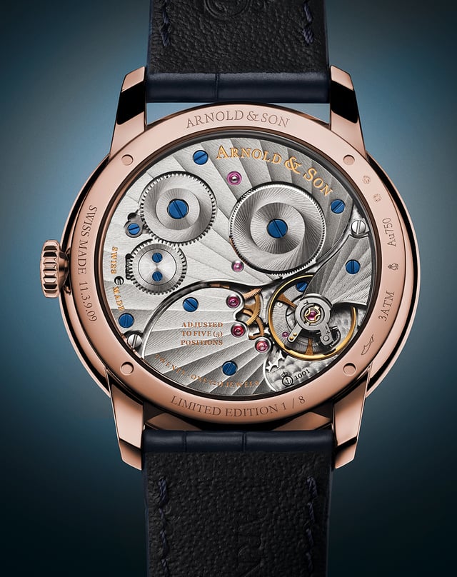 Arnold & Son – HM Pietersite, Dresswatch mit Steinzifferblatt und mechanischem Uhrwerk