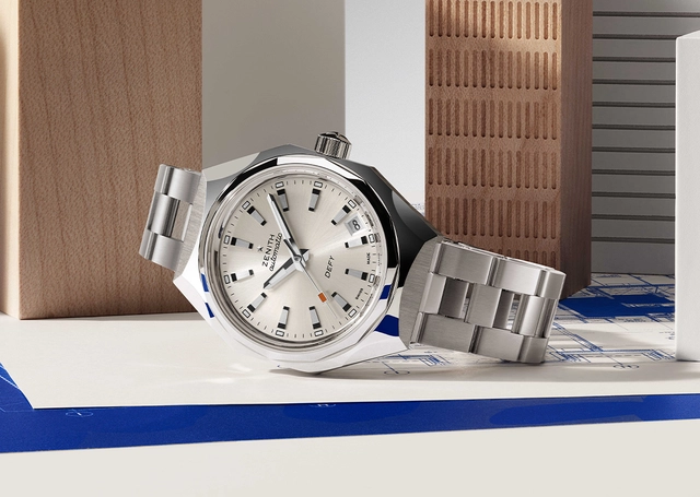 Zenith – Defy Revival A3643, Retro-Uhr mit Automatikkaliber und silberfarbenem Zifferblatt