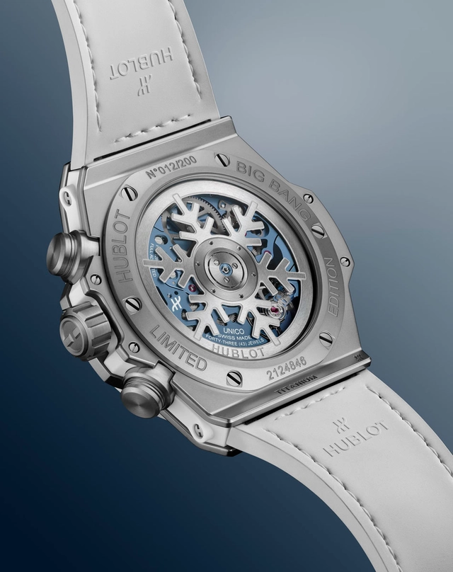 Hublot: Big Bang Unico Winter Titanium Ceramic Boden