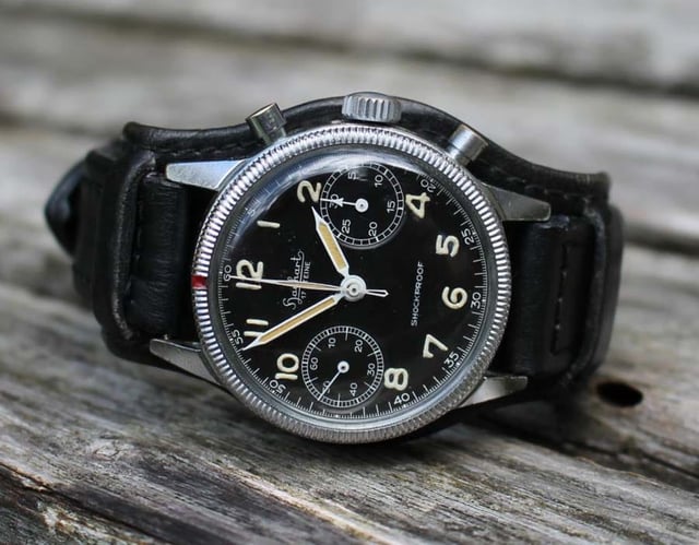 Der Bundeswehrchronograph von Hanhart. 