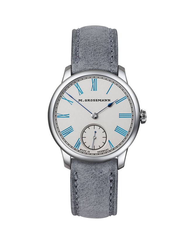 Moritz Grossmann: Tefnut 36 anreibeversilbert türkisblau