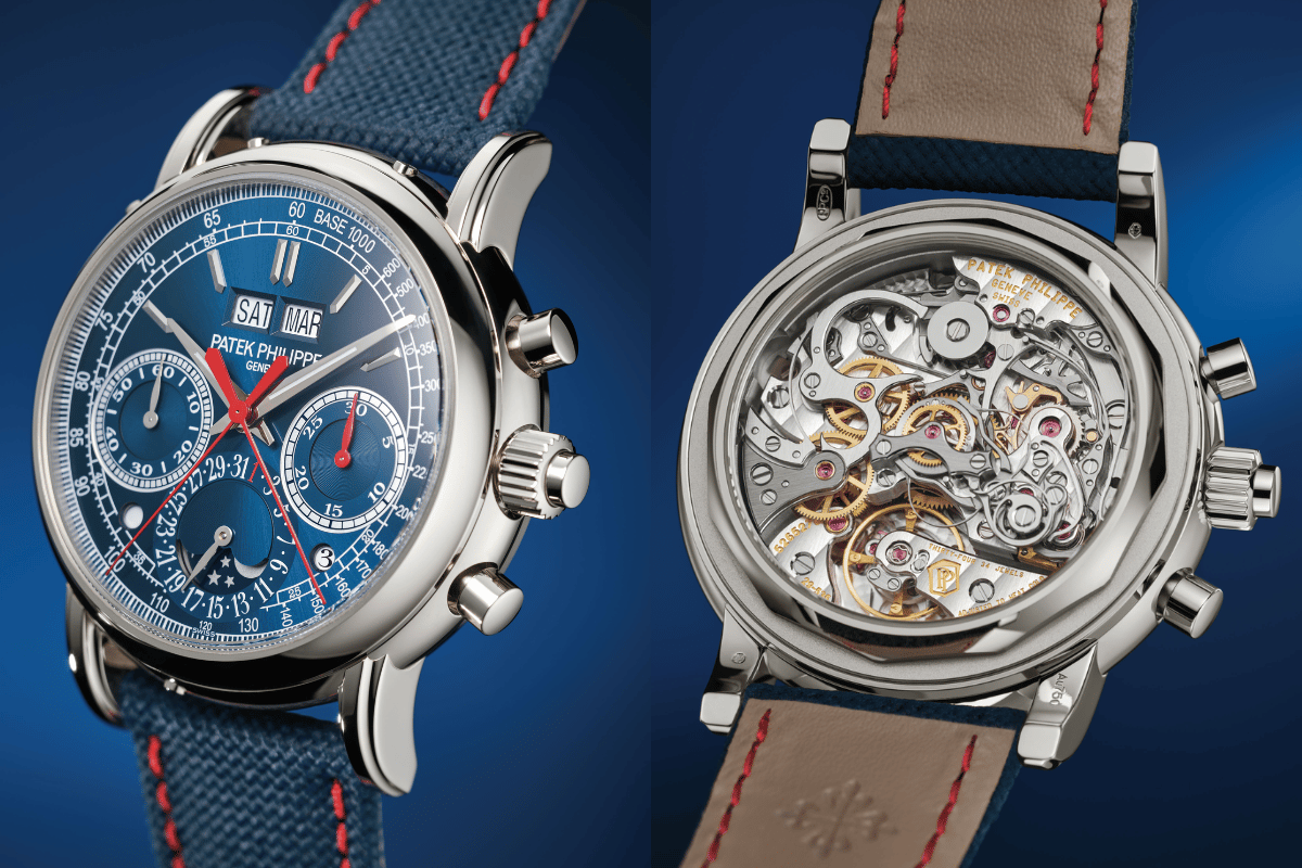 Front und Rückseite der Patek Philippe Ref. 5204G 