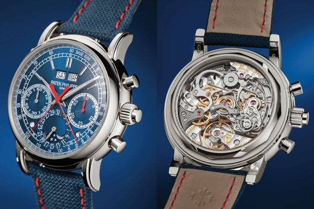 Front und Rückseite der Patek Philippe Ref. 5204G 