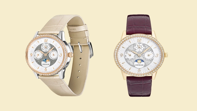 Montblanc: Bohème Perpetual Calendar in Bicolor und Roségold