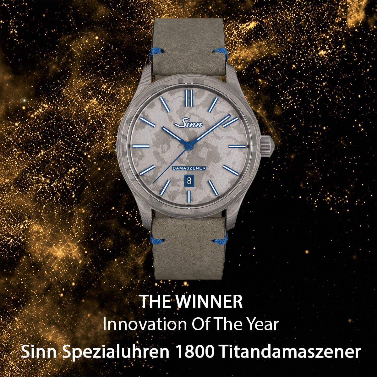 Sinn Spezialuhren 1800 Titandamaszener