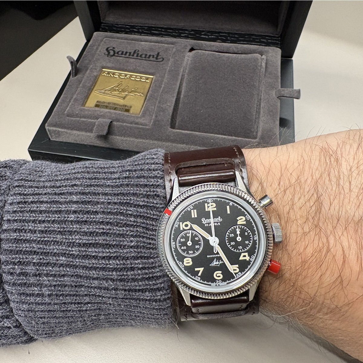 Hanhart 417 ES Steve McQueen Limited Edition No. 1