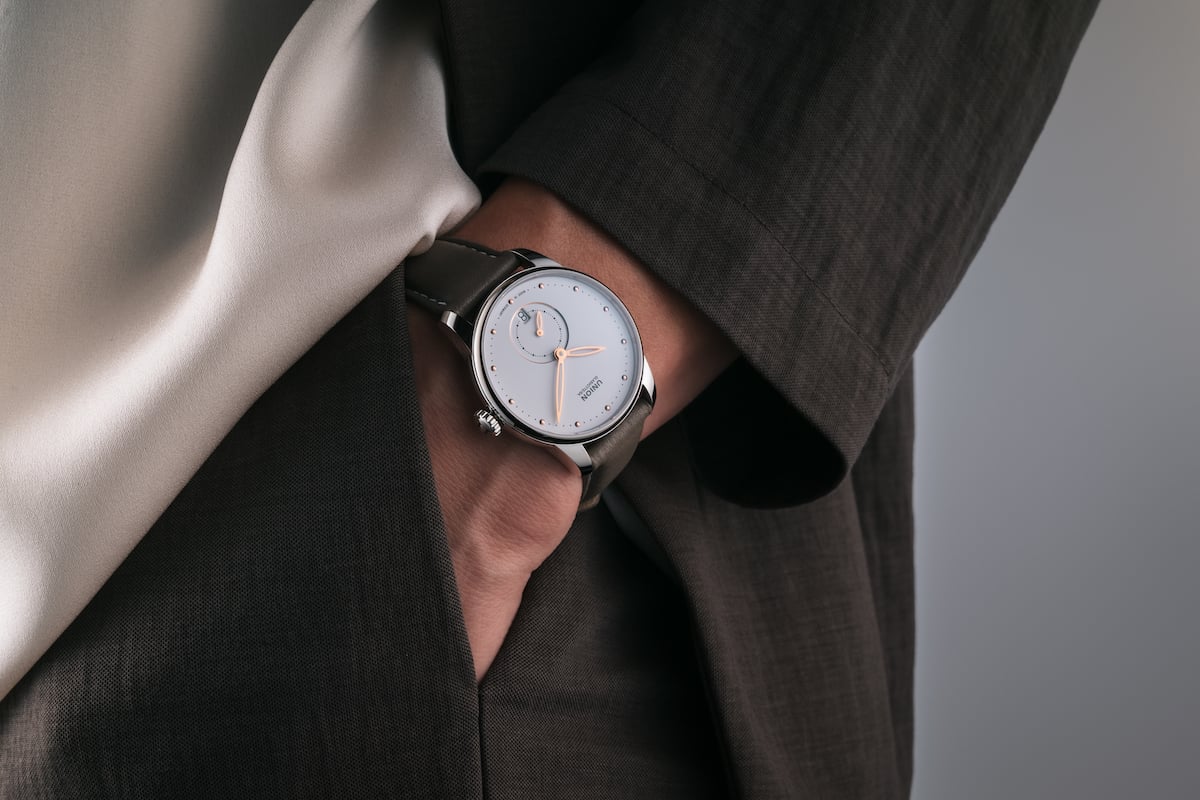die Union Glashütte Seris Kleine Sekunde am Handgelenk