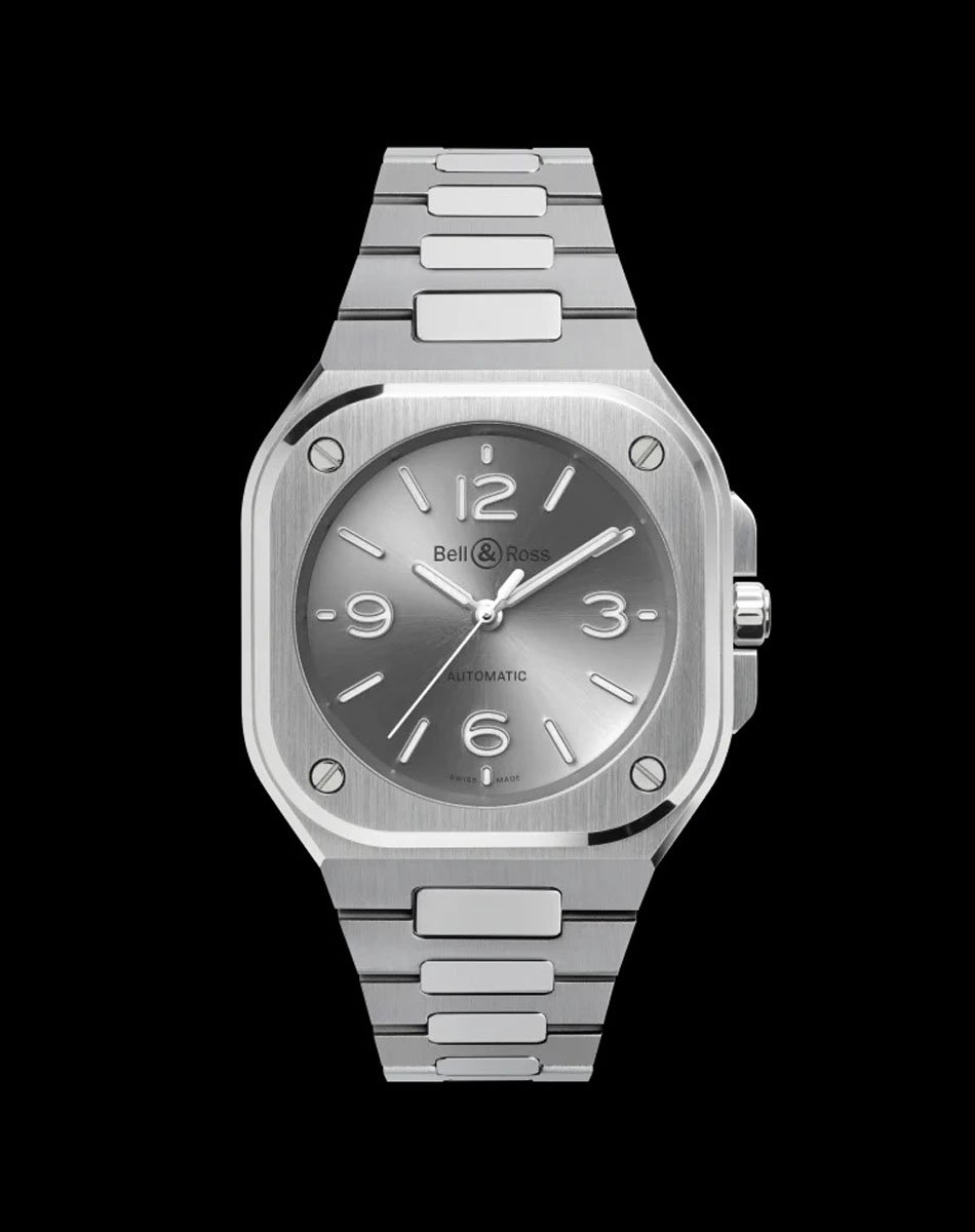 Bell & Ross: BR-05 36 mm Grey Steel