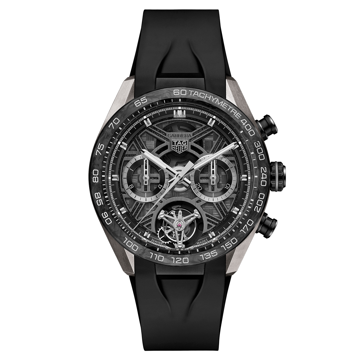 TAG Heuer Carrera Chronograph Tourbillon Extreme Sport, Automatik, 44 mm, Titan, Referenz CBU5080.FT6272, 25.700 Euro