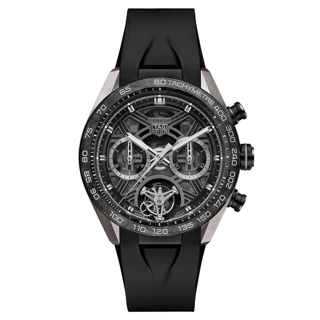 TAG Heuer Carrera Chronograph Tourbillon Extreme Sport, Automatik, 44 mm, Titan, Referenz CBU5080.FT6272, 25.700 Euro