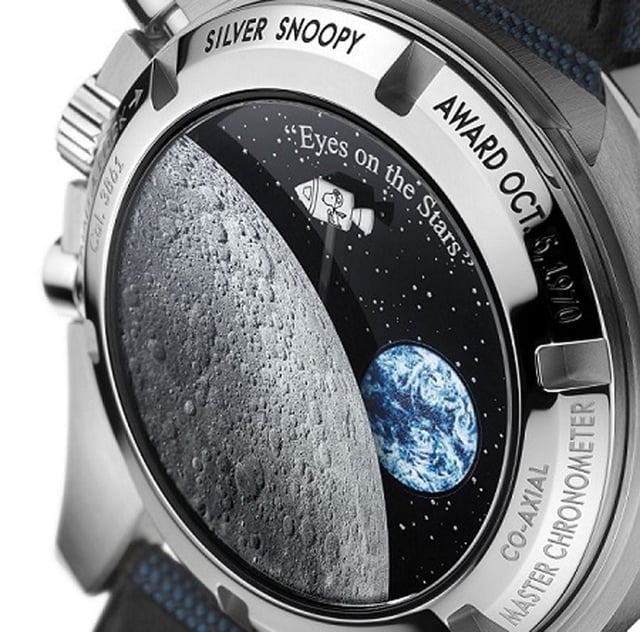 Omega: Speedmaster Silver Snoopy Award 50th Anniversary