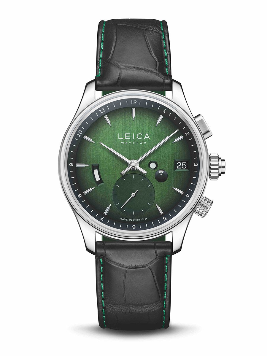 Leica ZM2 Urban Green mit Alligatorlederband