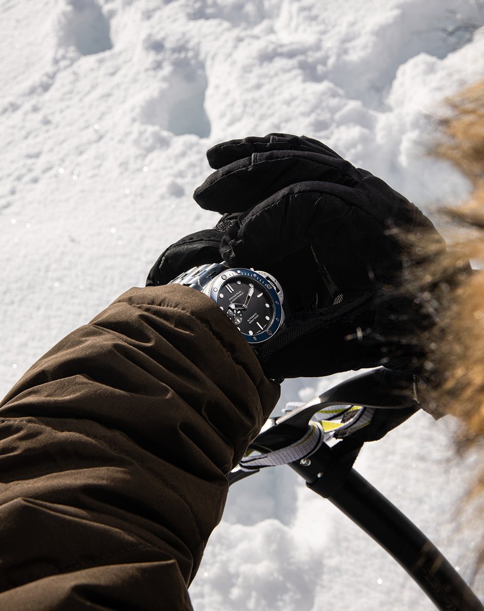 Panerai – Submersible PAM01756, Taucheruhr mit Automatikkaliber und Metallband
