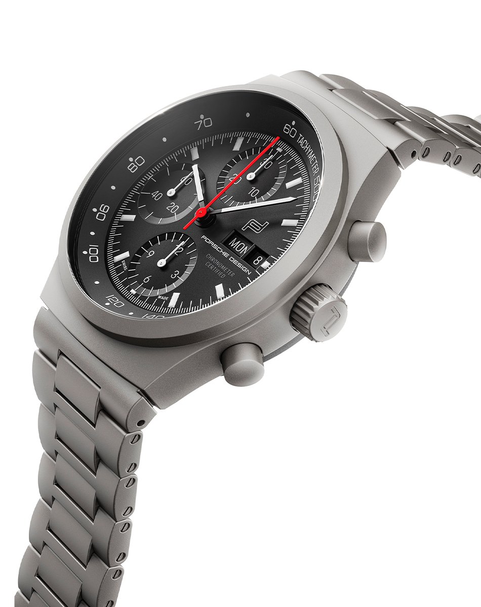 Porsche Design – Chronograph 1 All Titanium, Titanuhr mit Automatikwerk und Chronographen-Komplikation