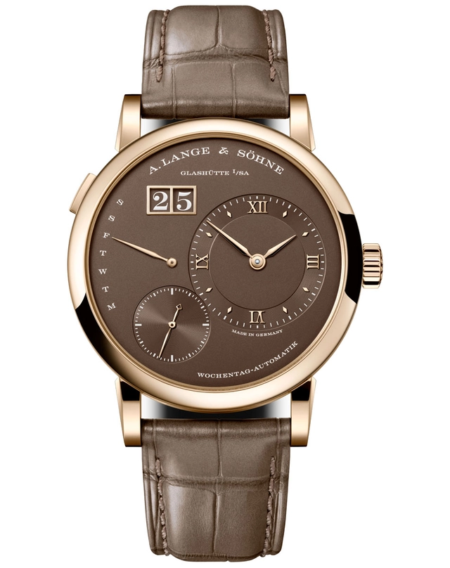 A. Lange & Söhne: Lange 1 Daymatic Honeygold