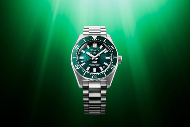 Seiko 1965 Heritage Automatic Diver‘s Padi Special Edition SPB501J1 im grünen Wasser