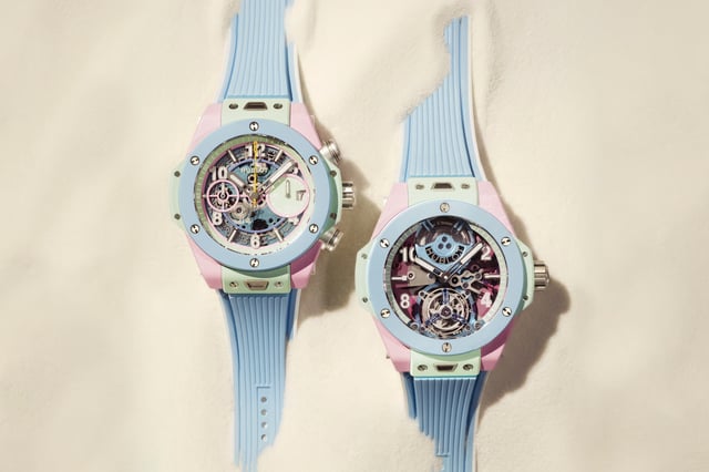 Die hublot BIG BANG MULTI COLORED CERAMIC 42MM AND 44MM 