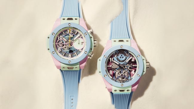 Die hublot BIG BANG MULTI COLORED CERAMIC 42MM AND 44MM 