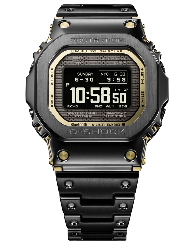 G-Shock – GMW-BZ5000D-Serie, robuste Digital-Uhr aus Metall