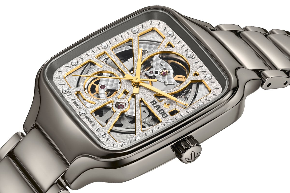 Rado: True Square Open Heart Plasma