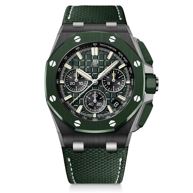 Audemars Piguet Royal Oak Offshore Chronograph Keramik 43 mm in Grün