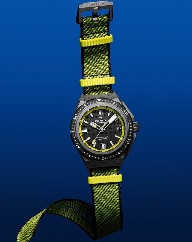 Zenith - Defy Extreme Diver, Taucheruhr aus Titan