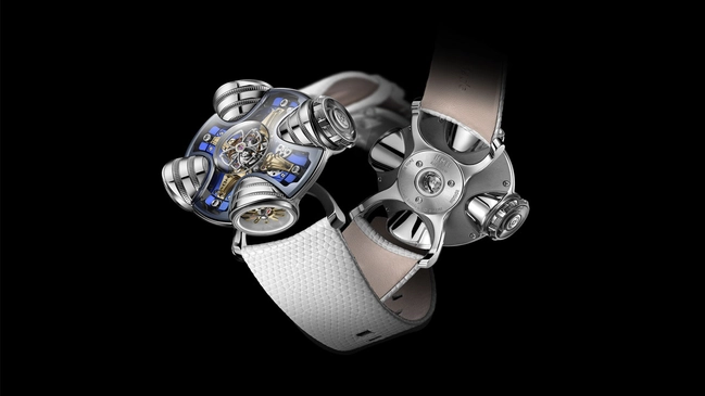 MB&F: HM11 Art Deco in Blau