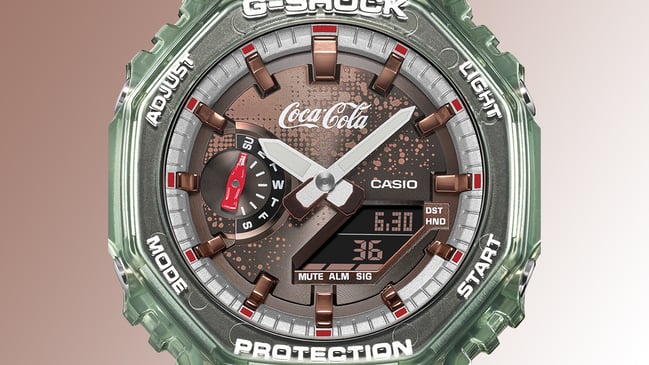 G-Shock und Coca-Cola – Referenz GA-2100CC-3A