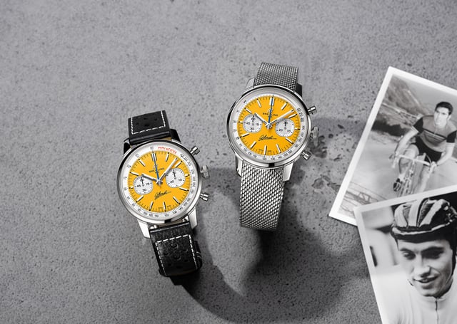Breitling Top Time B01 Eddy Merckx: zwei Uhren