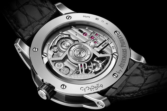 Audemars Piguet: Code 11.59 Flying Tourbillon Automatik 41 mm, ref. 26396NB.OO.D002CR.01, Boden