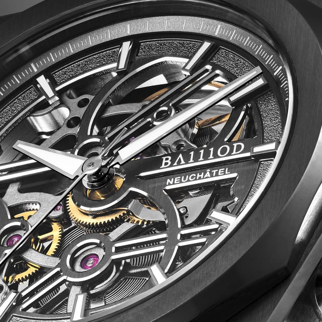 Ba111od: Chapter 7 Skeleton Zifferblattdetail
