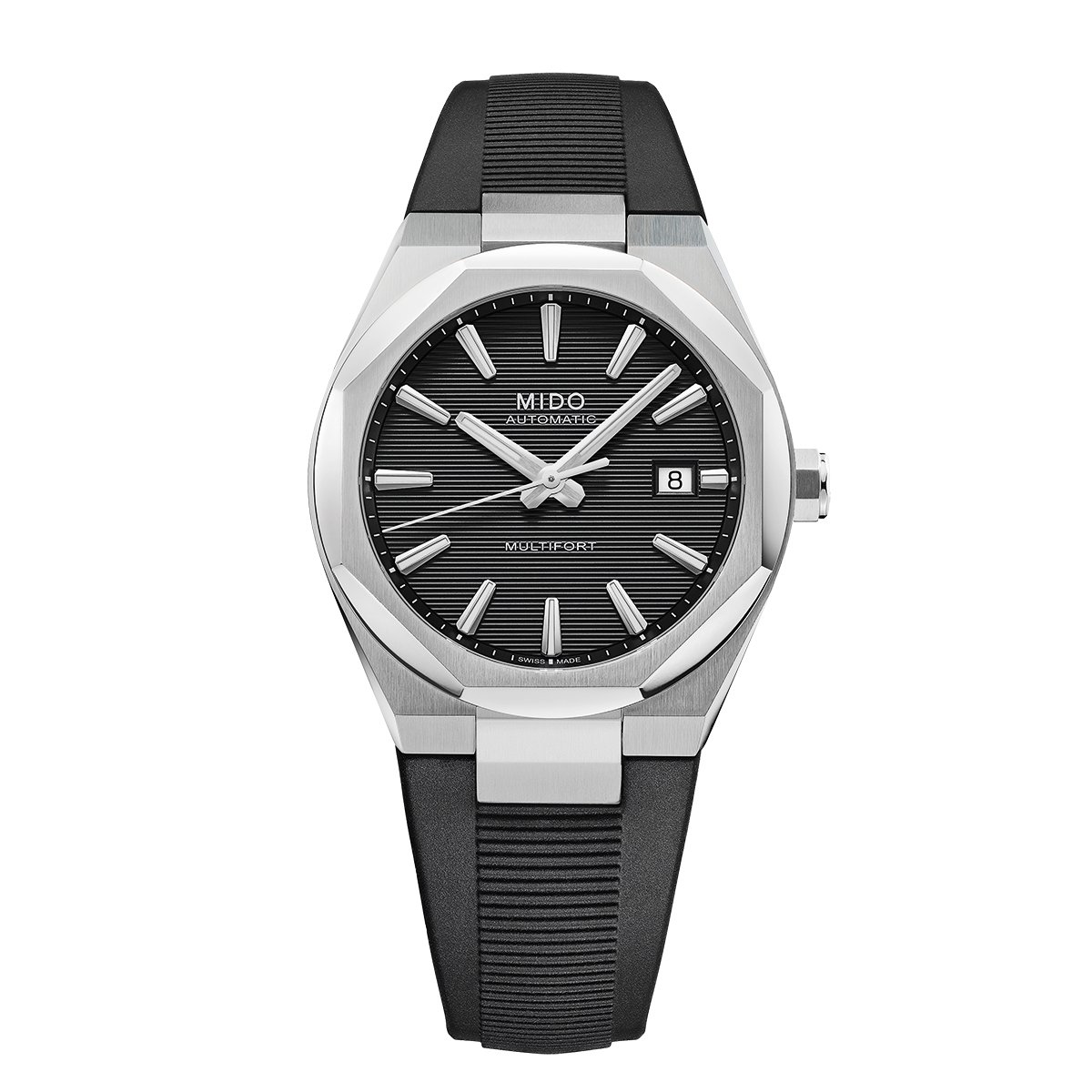 Mido Multifort 8 One Crown, Referenz M055.507.17.051.00 mit einer Größe von 38,4 x 40mm