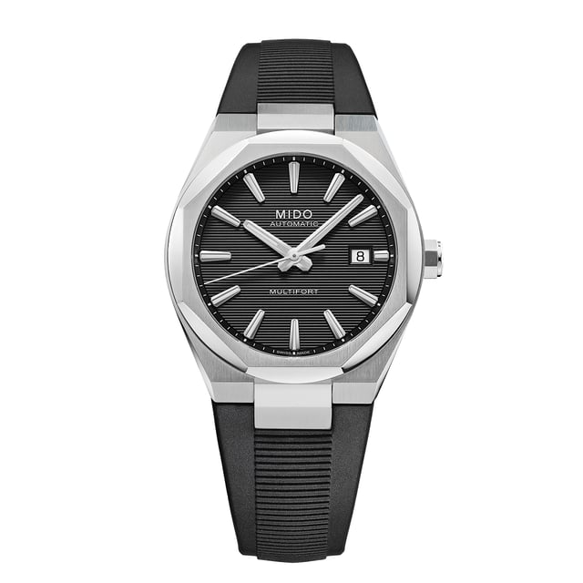 Mido Multifort 8 One Crown, Referenz M055.507.17.051.00 mit einer Größe von 38,4 x 40mm