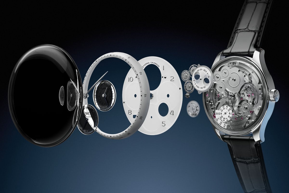 IWC: Explosionsdarstellung der Portugieser Eternal Calendar