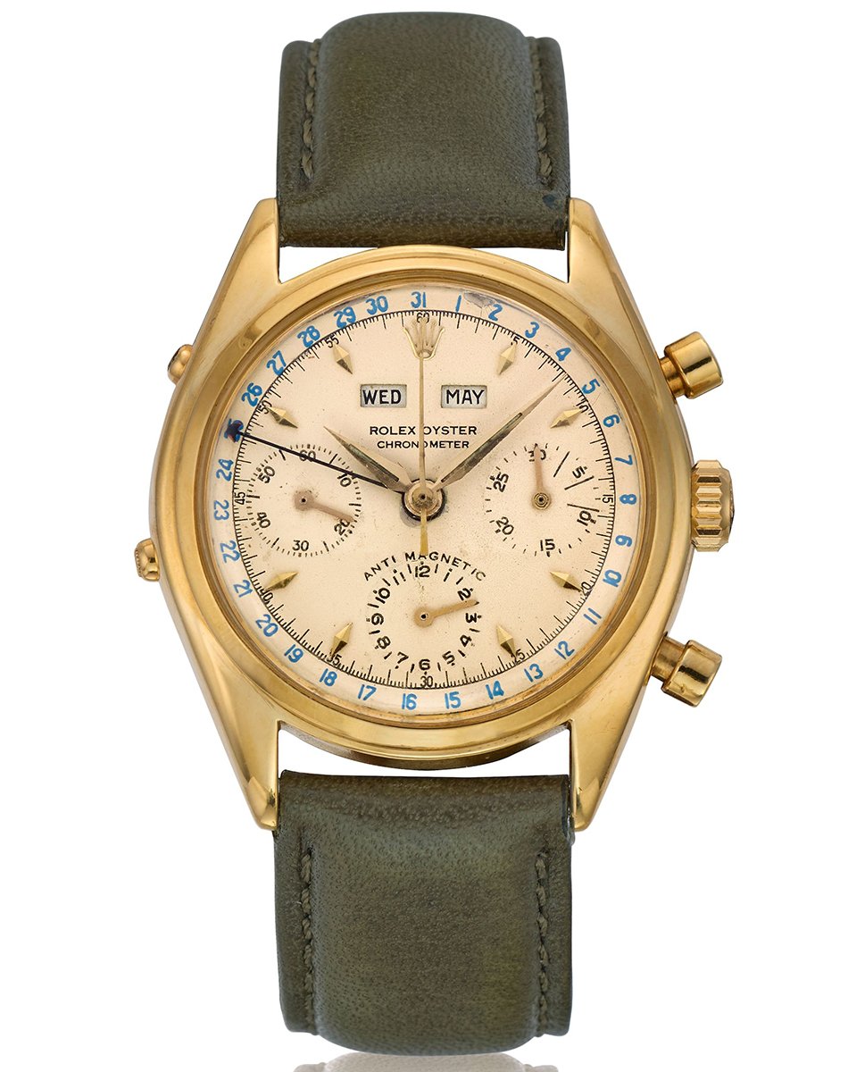 Rolex Dato Compax „Jean Claude Killy“ Ref. 6036 (ca. 1953), Vintage-Rolex