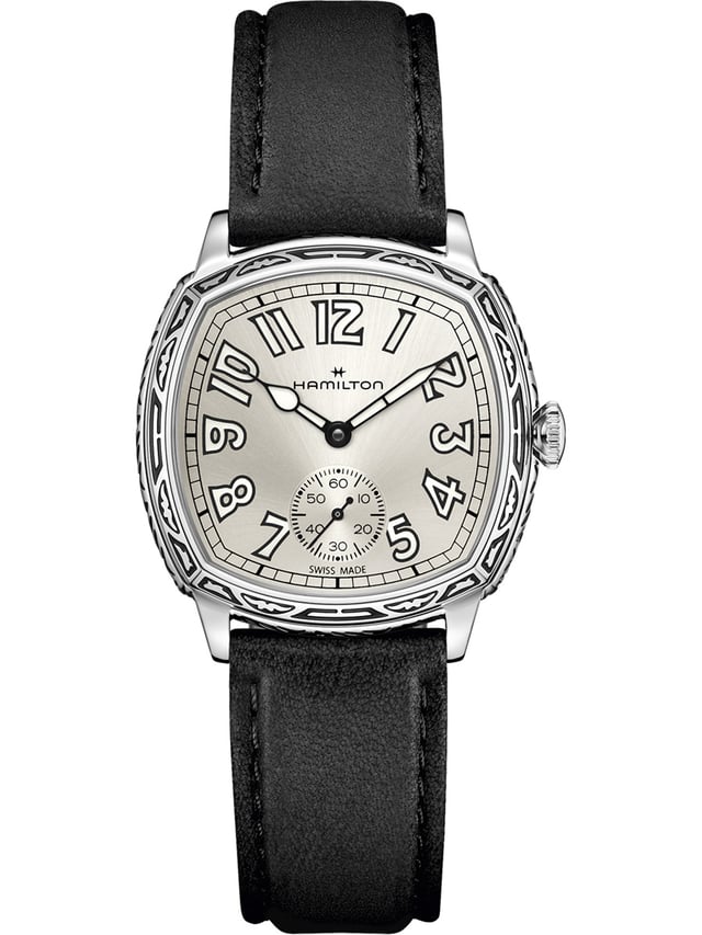 Hamilton American Classic Cushion Mechanical 34 mm: Frontansicht Uhr