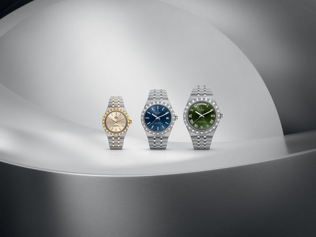 Drei Varianten der Tudor Royal 