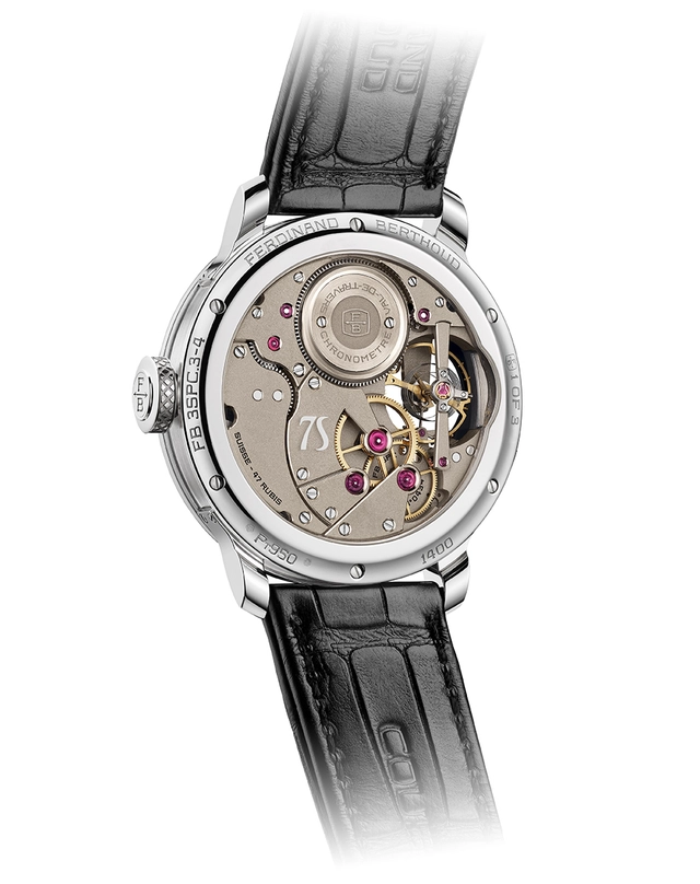 Ferdinand Berthoud – Chronomètre FB 3SPC, Luxusuhr aus Platin mit Handaufzugsgehäuse