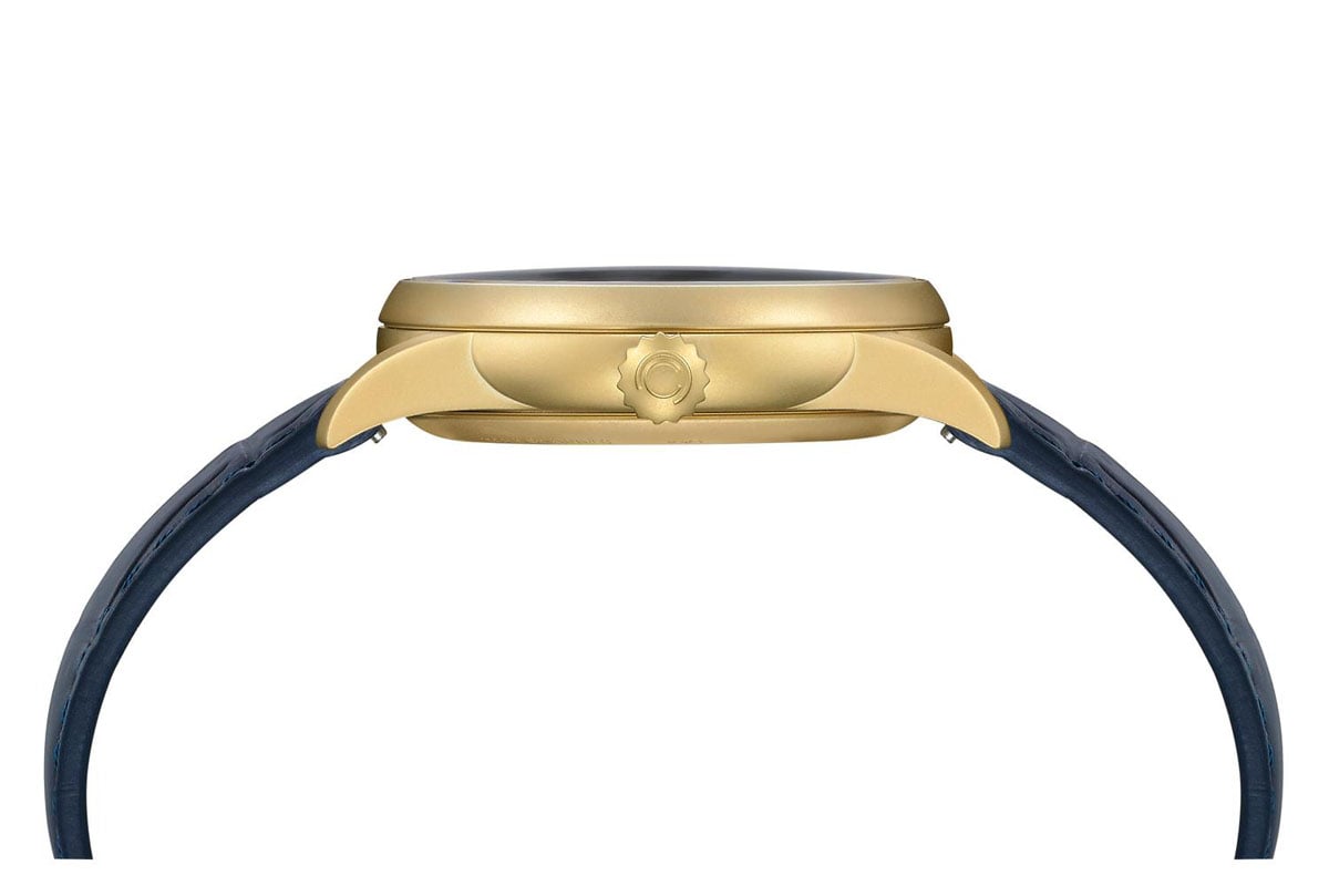 Certina DS-1 Big Date blaugold Seite