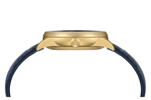 Certina DS-1 Big Date blaugold Seite