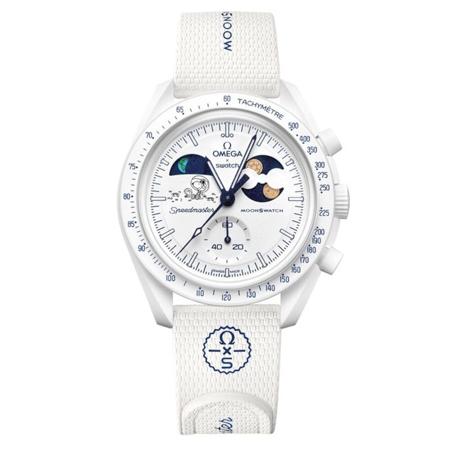 MoonSwatch Mission to Earthphase – Moonshine Gold, Referenz SO33W701L