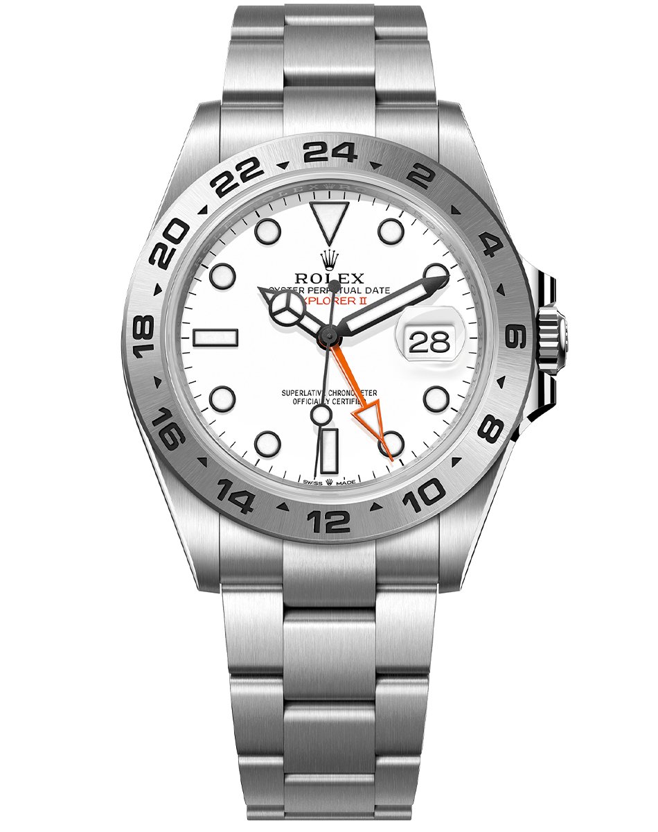 Rolex Explorer 2, Toolwatch aus Edelstahl mit Automatikkaliber