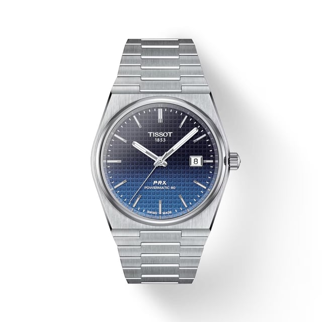 Tissot PRX Powermatic 80 40mm Gradient mit Farbverlauf-Zifferblatt