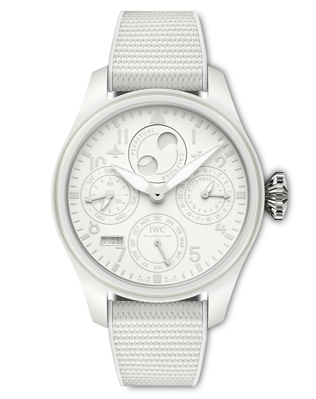 IWC Big Pilot’s Watch Perpetual Calendar Ceralume, ewiger Kalender mit Automatikwerk und Leuchtmasse