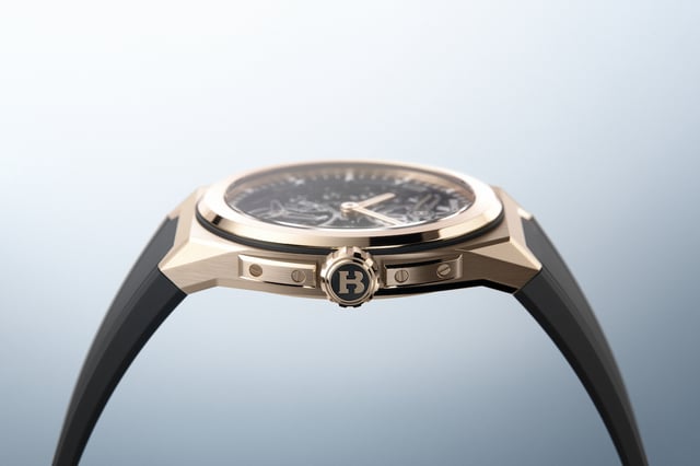Seitenansicht der Bianchet Rotondo UltraFino Gold