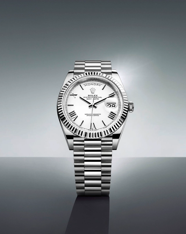 Rolex: Day-Date 40 in Platin