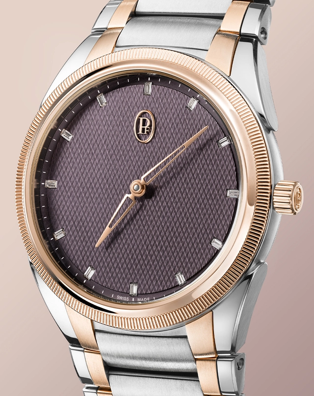 Parmigiani Fleurier – Tonda PF Automatic 36 mm „Deep Ruby“ Bicolor, Luxusuhr mit rotem Zifferblatt