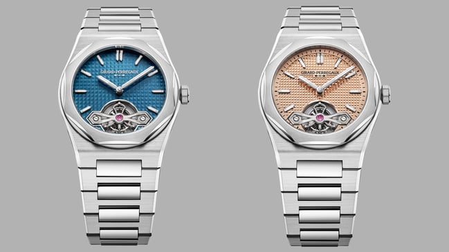 Girard-Perregaux: Laureato Fifty Tourbillon Micro-Rotor 39 mm